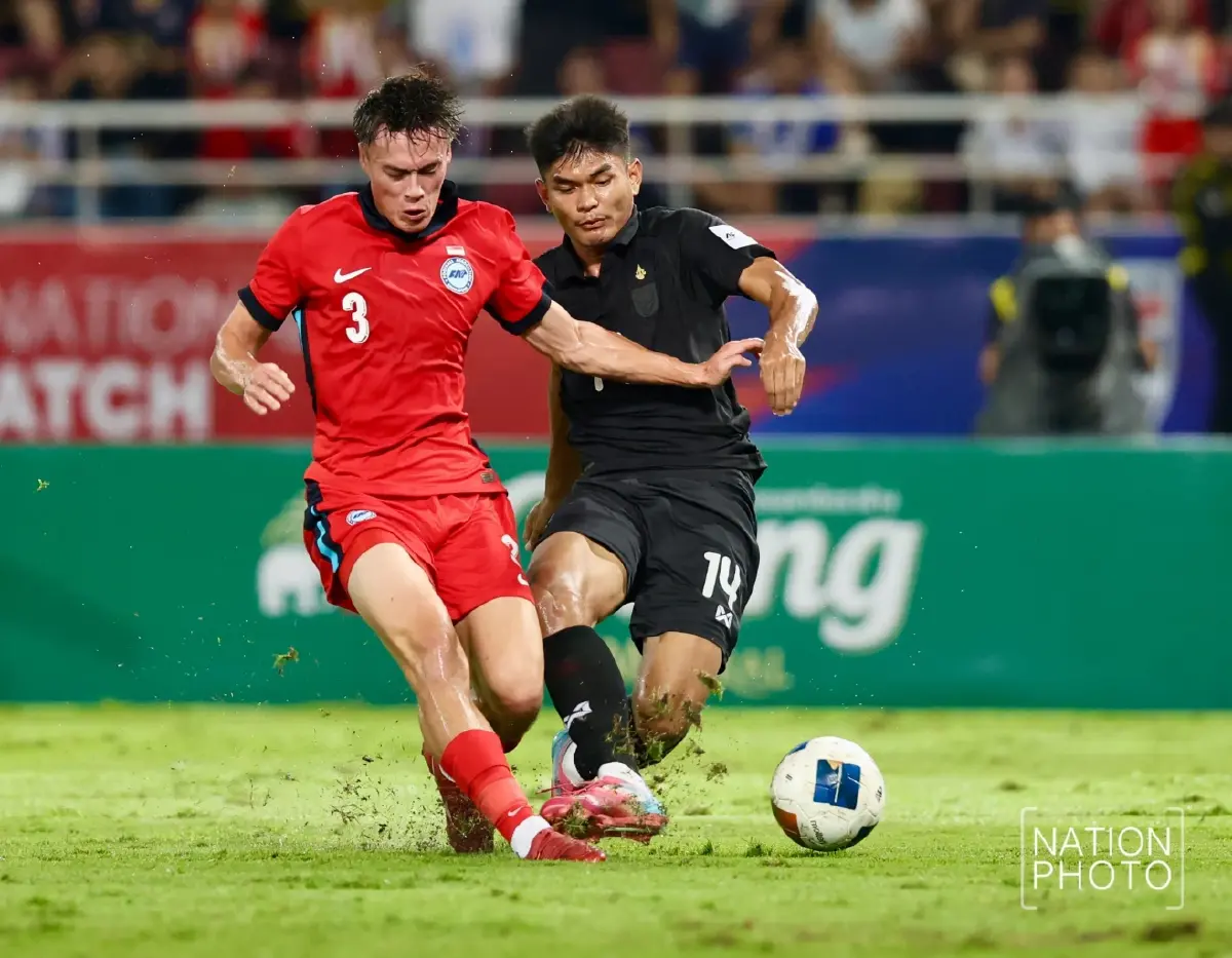 3 แต้มอุ่นเครื่อง! ไทย เฉือนชนะ สิงคโปร์ 3-2 ศึกคัดเลือก เอเชียน คัพ