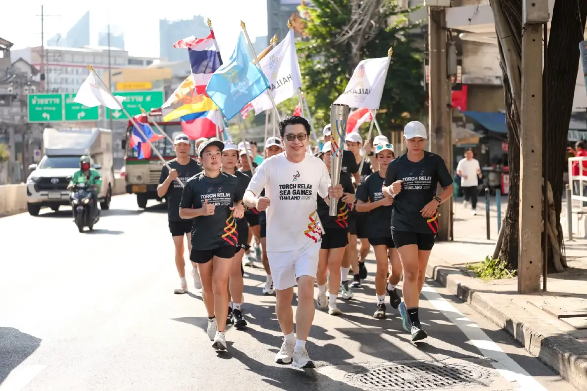 ซีพี แอ็กซ์ตร้า อัญเชิญไฟพระฤกษ์ ซีเกมส์ –อาเซียนพาราเกมส์ 2025