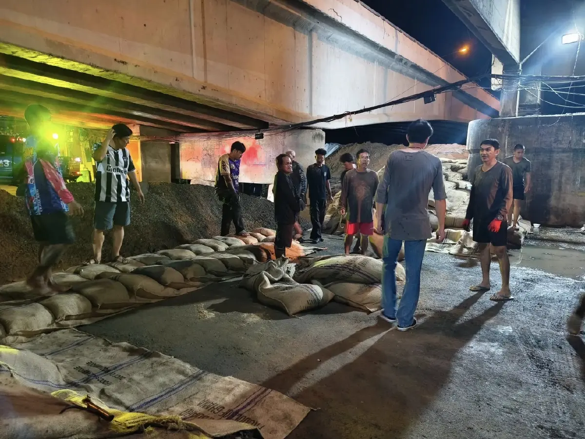 ด่วน สิงห์บุรีวิกฤตหนัก น้ำผุดใต้เขื่อน 'บางแคใน' ส่อน้ำท่วมใหญ่