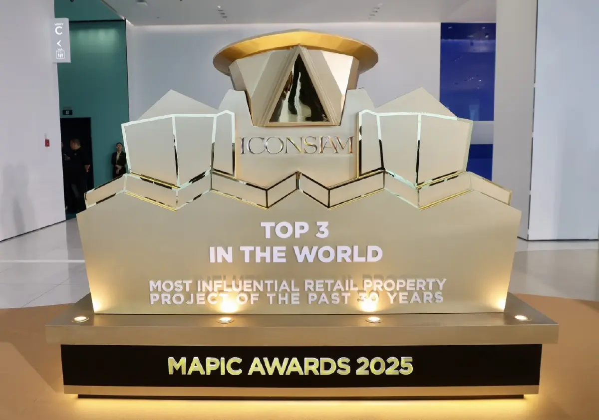 ไอคอนสยาม สร้างประวัติศาสตร์โลก! ผงาด TOP3 โครงการทรงอิทธิพลในรอบ 30 ปี