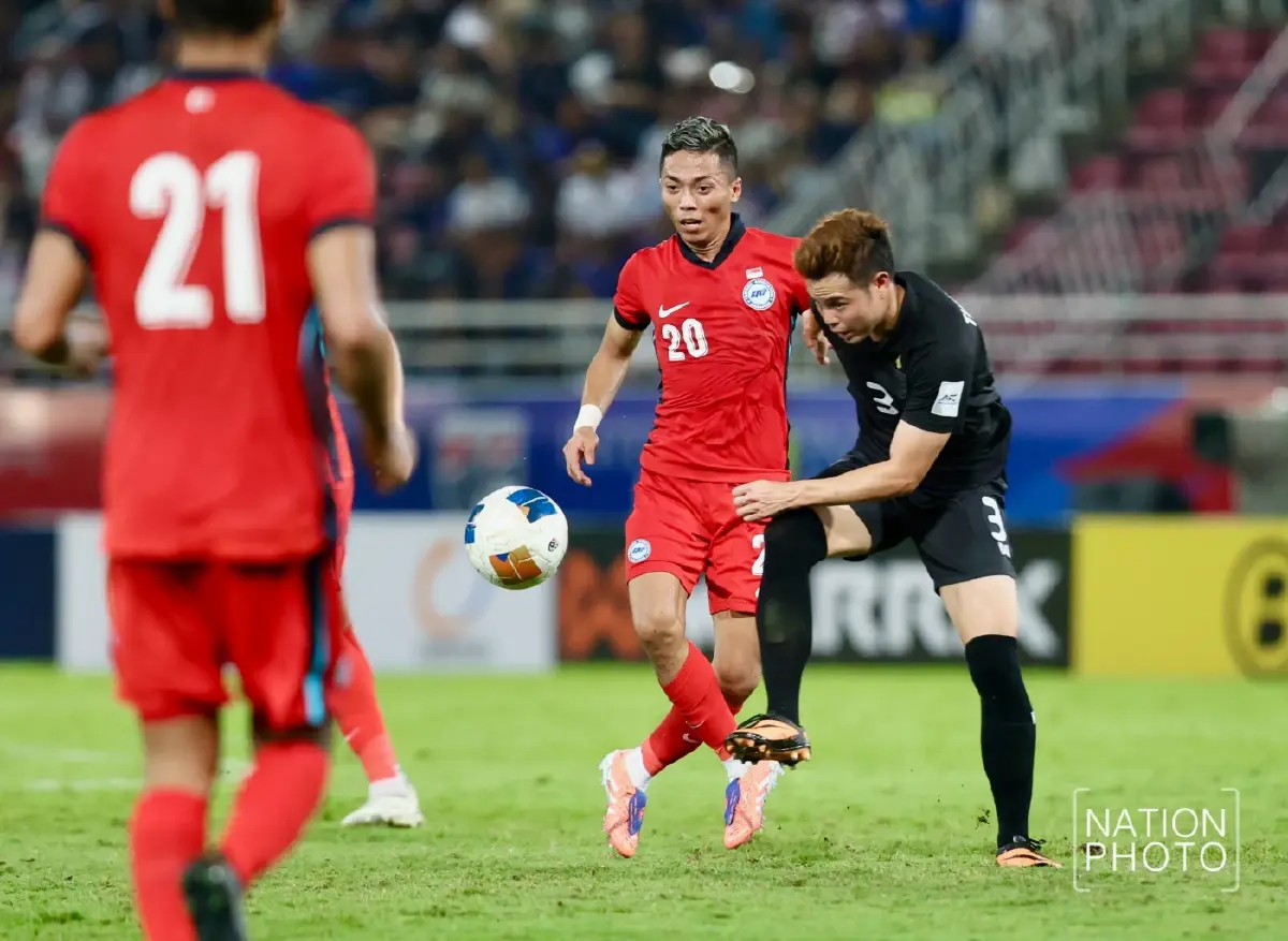 3 แต้มอุ่นเครื่อง! ไทย เฉือนชนะ สิงคโปร์ 3-2 ศึกคัดเลือก เอเชียน คัพ