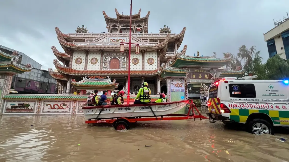 วิกฤตหนัก! 'หาดใหญ่-สงขลา' ประกาศพื้นที่สีแดง เร่งอพยพ 4.6 แสนคน