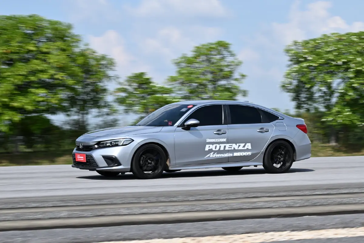 บริดจสโตน 'Potenza Adrenalin RE 005'  เพิ่มความคม ลดเสียง