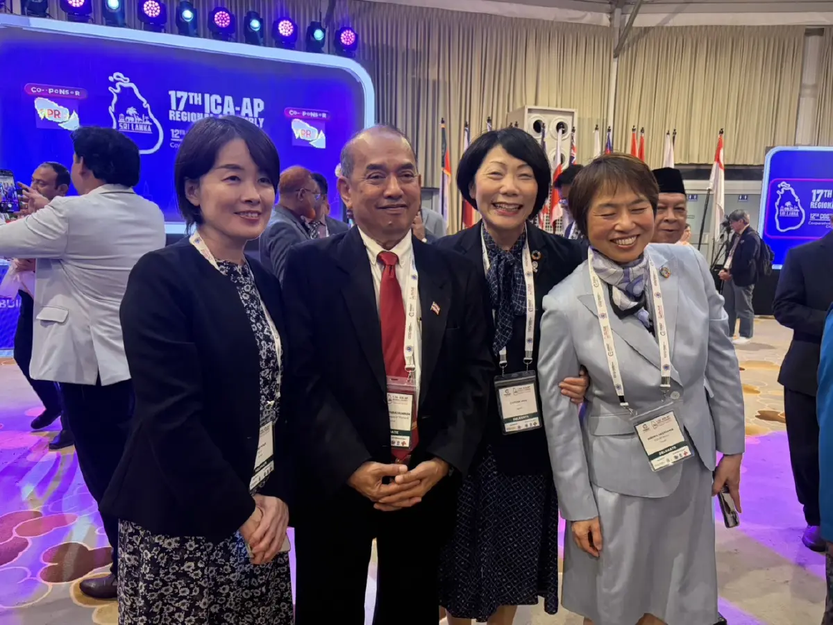 ปรเมศวร์ ประธานสันนิบาตสหกรณ์นั่งเก้าอี้กรรมการ ICA-AP