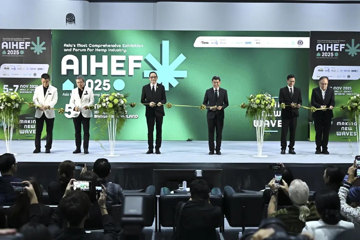 'กัญชง–กัญชา–กระท่อม' AlHEF 2025 คาดเงินสะพัดกว่า 1,000 ล้านบาท