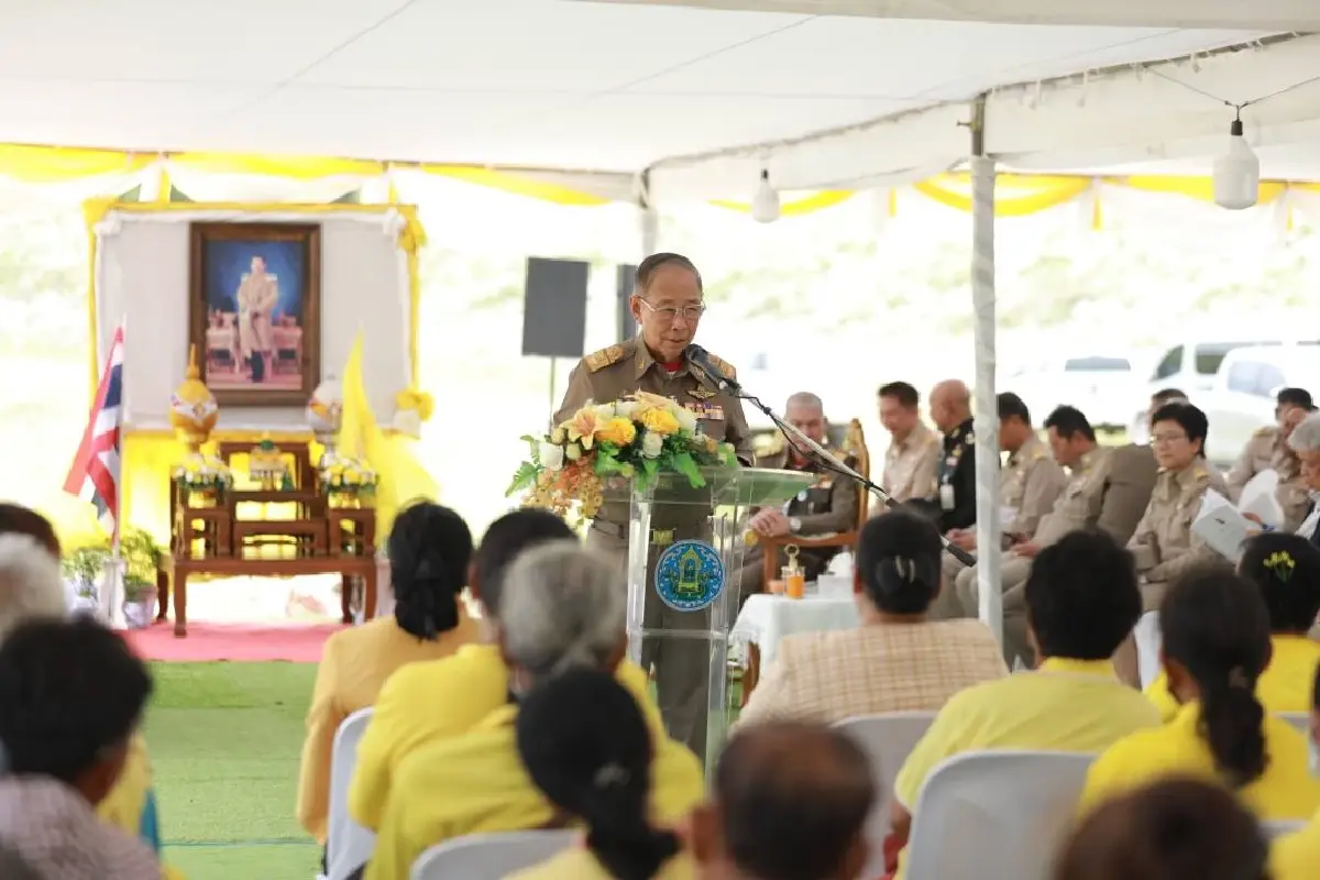 \'อ่างเก็บน้ำห้วยผาก\' พระราชดำริ คลายวิกฤติแล้ง เติมน้ำพื้นที่เกษตรกว่า 4,000 ไร่