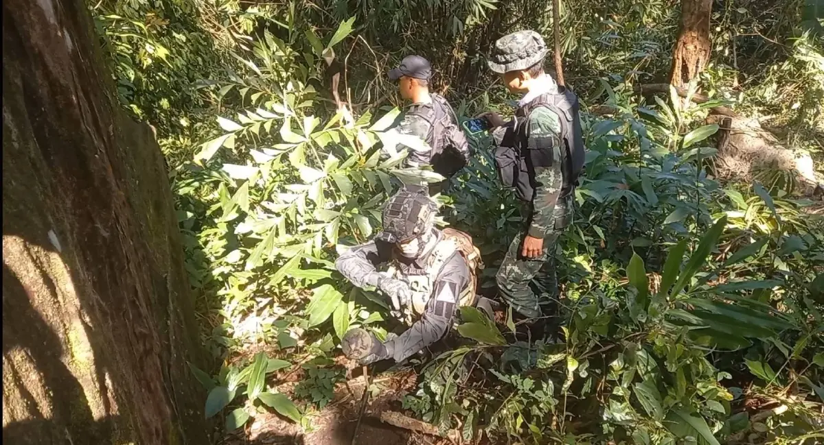 'ทบ.-กองทัพไทย' พบอีกทุ่นระเบิด ช่องอานม้า-บ้านชำราก หวังบึ้มทหารไทย