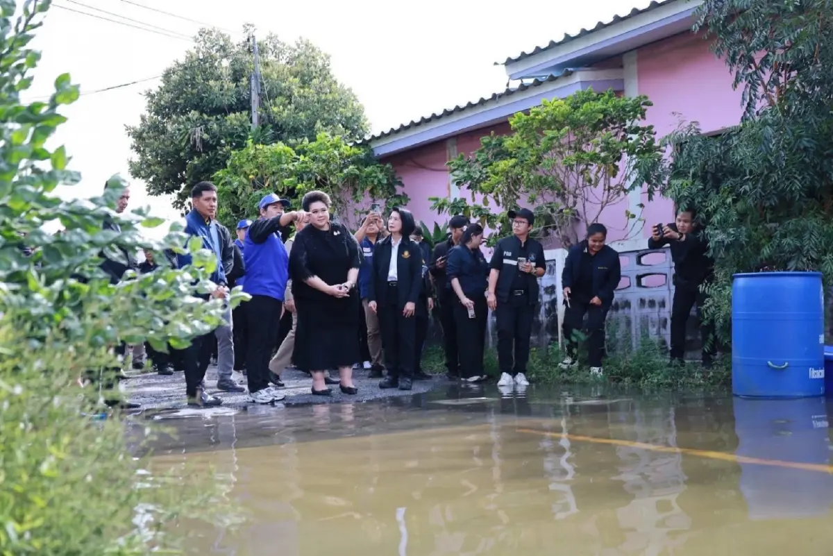 'ศุภมาส' ลงพื้นที่ ภาคเหนือตอนล่าง ย้ำ ช่วยเหลือผู้ประสบภัยน้ำท่วมโดยเร็ว