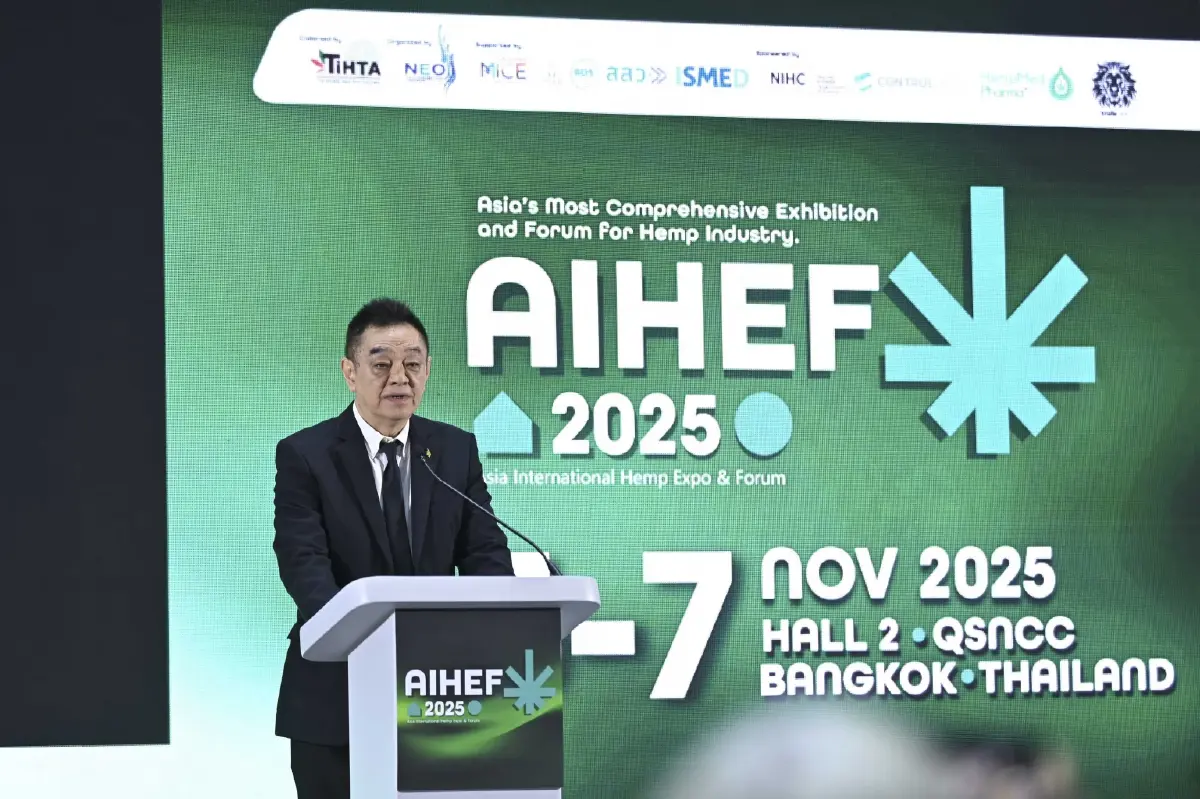 'กัญชง–กัญชา–กระท่อม' AlHEF 2025 คาดเงินสะพัดกว่า 1,000 ล้านบาท