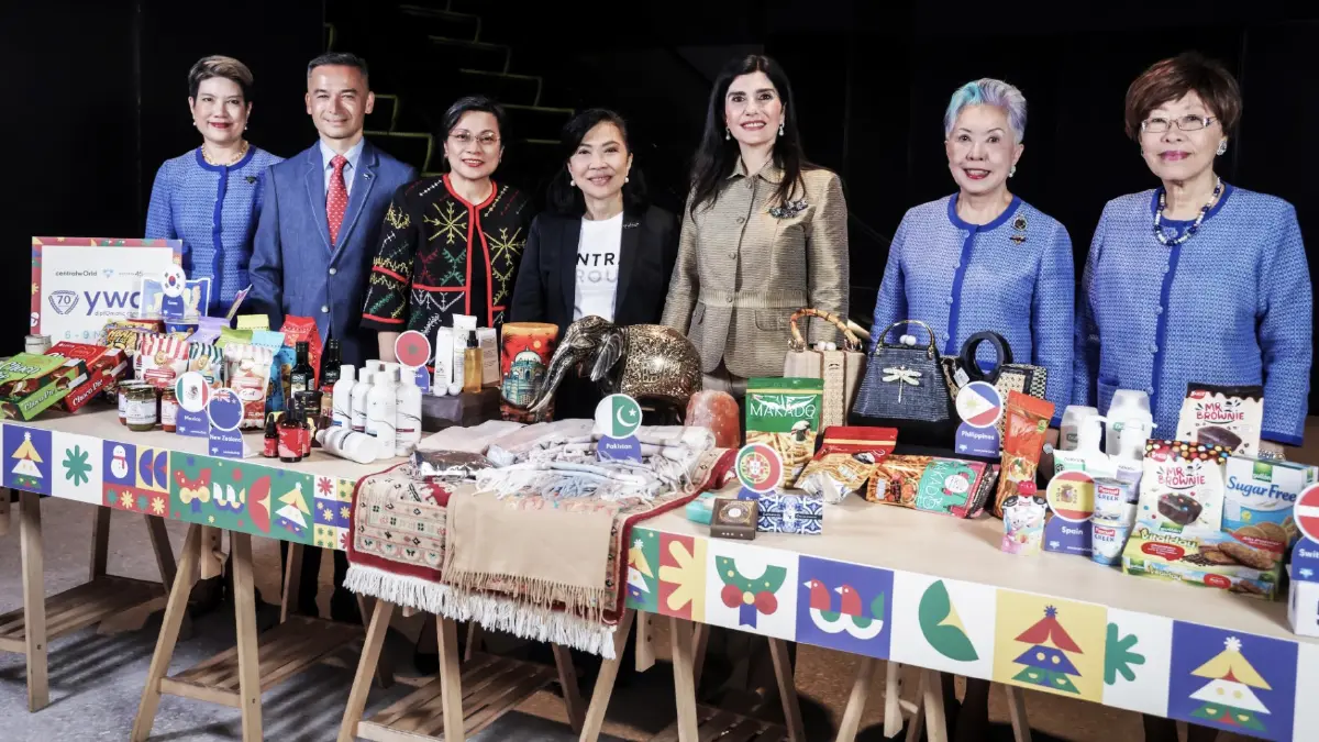 YWCA คณะภริยาทูต สืบสานพระพันปีหลวง จัดงาน \'70th YWCA diplOmatic Charity Bazaar\'