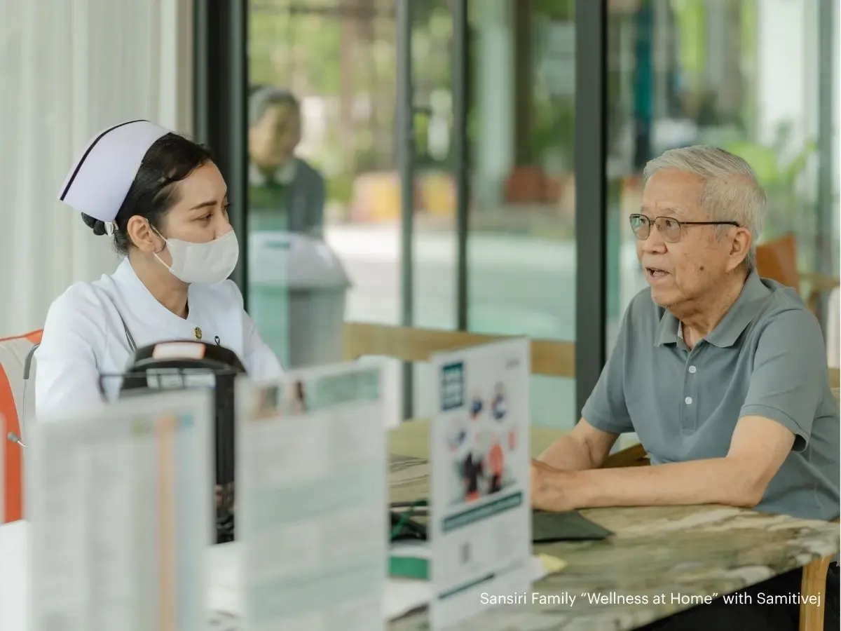 แสนสิริผนึกสมิติเวช เปิดบริการWellness at Homeครั้งแรก