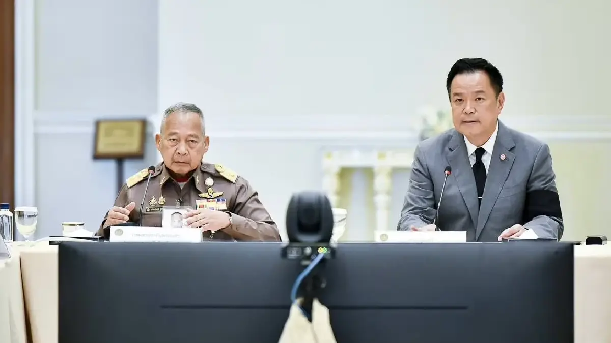 ‘ราชเลขาฯในพระองค์’ ร่วมประชุม อนุทิน แก้น้ำท่วม ‘ในหลวง’ ทรงห่วง ปชช.