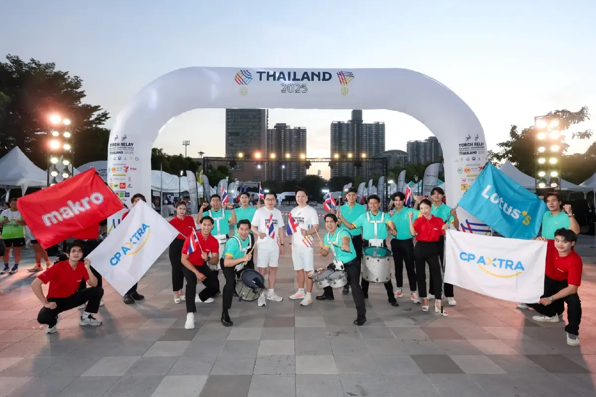 ซีพี แอ็กซ์ตร้า อัญเชิญไฟพระฤกษ์ ซีเกมส์ –อาเซียนพาราเกมส์ 2025