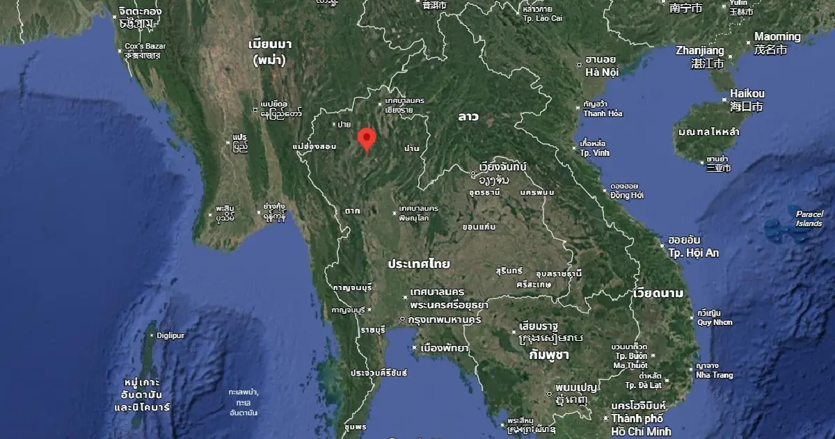 ภาคเหนือสั่นสะเทือน! กรมอุตุฯ จับสัญญาณ แผ่นดินไหวลำปาง ขนาด 2.2