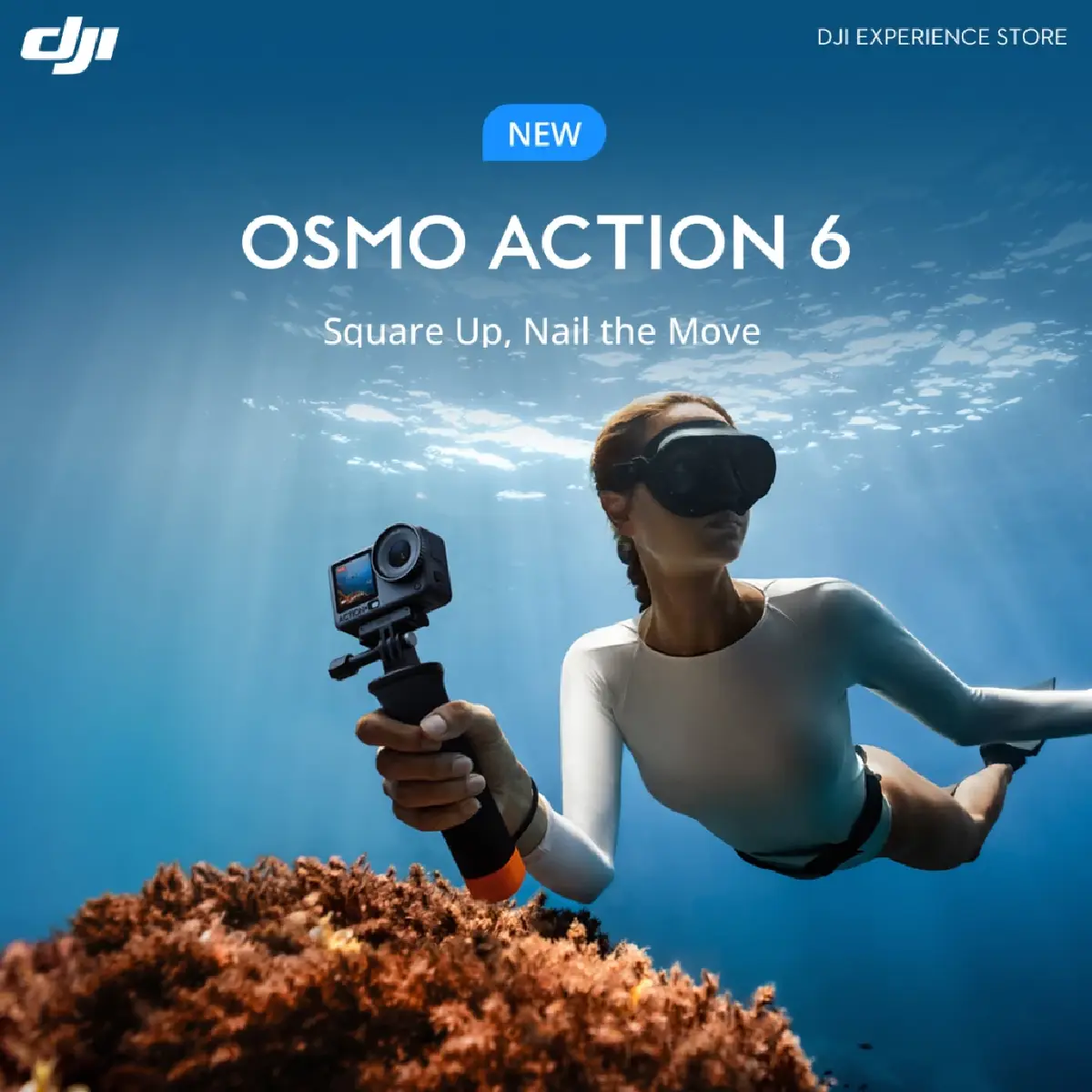 เหนือชั้น! 'DJI Osmo Action 6' กล้องแอคชั่นตัวแรกที่ปรับ f ได้