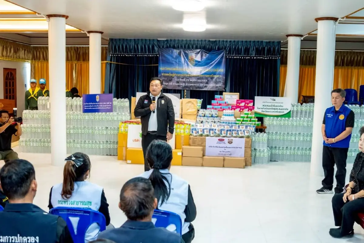 ไทยเบฟ ระดมจัดส่งน้ำดื่ม และสิ่งของจำเป็น ช่วยเหลือผู้ประสบมหาอุทกภัยอย่างต่อเนื่อง