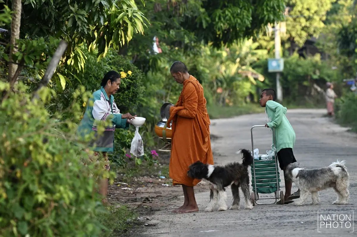 อุณหภูมิลดฮวบ! ชาวพนมดงรัก สุรินทร์ ต้องสวมเสื้อกันหนาวแต่เช้า