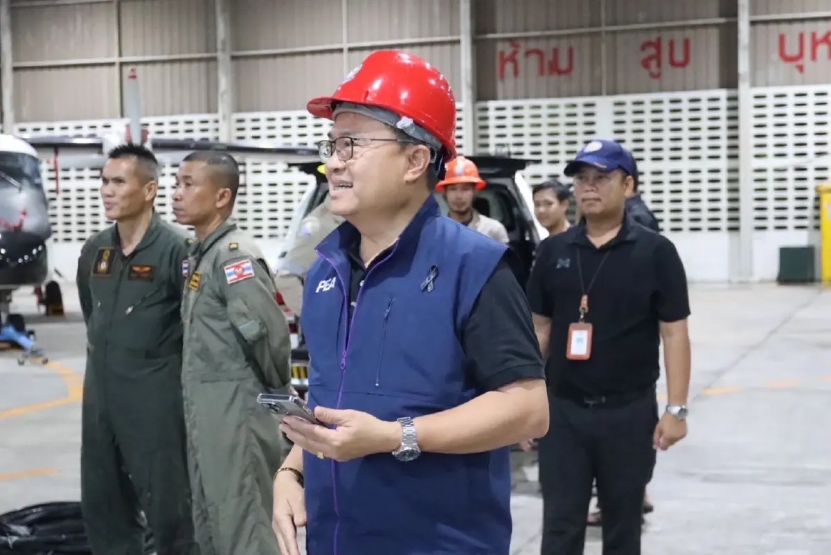 PEA ส่งเครื่องปั่นไฟสำรอง เสริมทัพ รพ. ศูนย์พักพิง มั่นใจไฟไม่ดับ