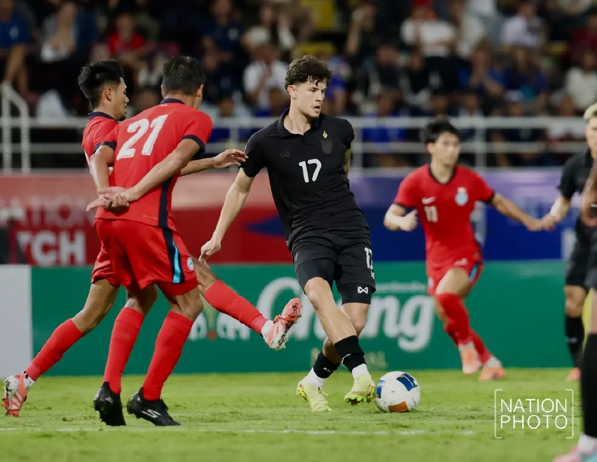3 แต้มอุ่นเครื่อง! ไทย เฉือนชนะ สิงคโปร์ 3-2 ศึกคัดเลือก เอเชียน คัพ