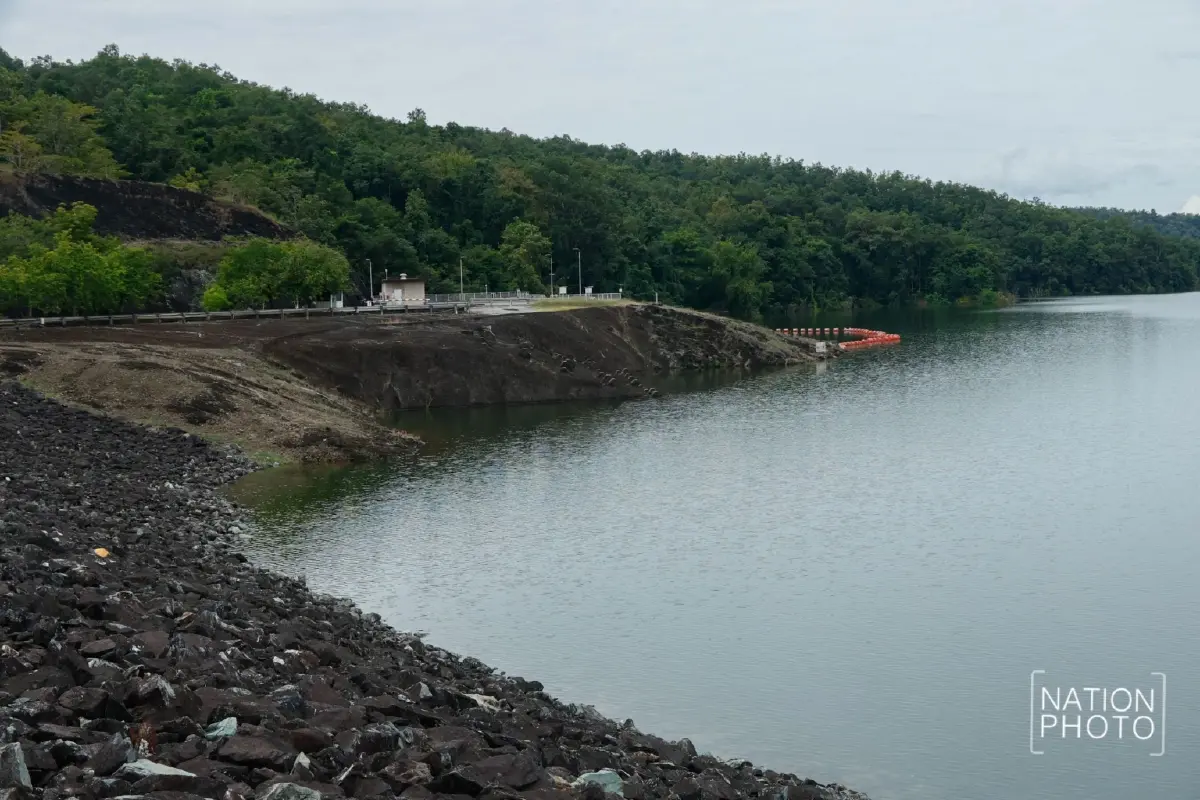 “เขื่อนสิริกิติ์” ใกล้เต็มความจุ ปริมาณน้ำ 97% ระบายน้ำเพิ่มรับมือ “คัลแมกี”