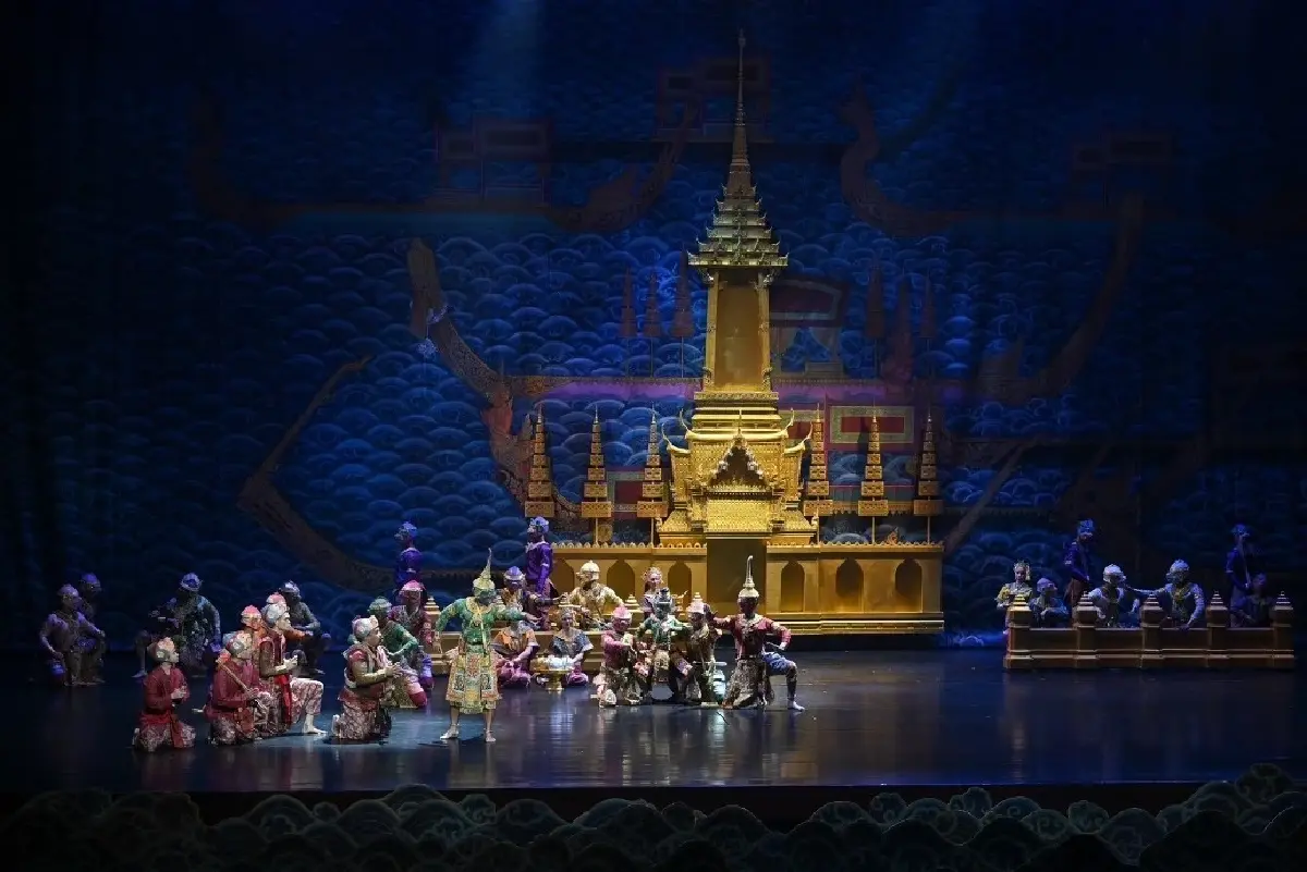 สัตยาพาลี โขนมูลนิธิส่งเสริมศิลปาชีพฯ น้ำคำพาลี น้ำตาผู้ชม