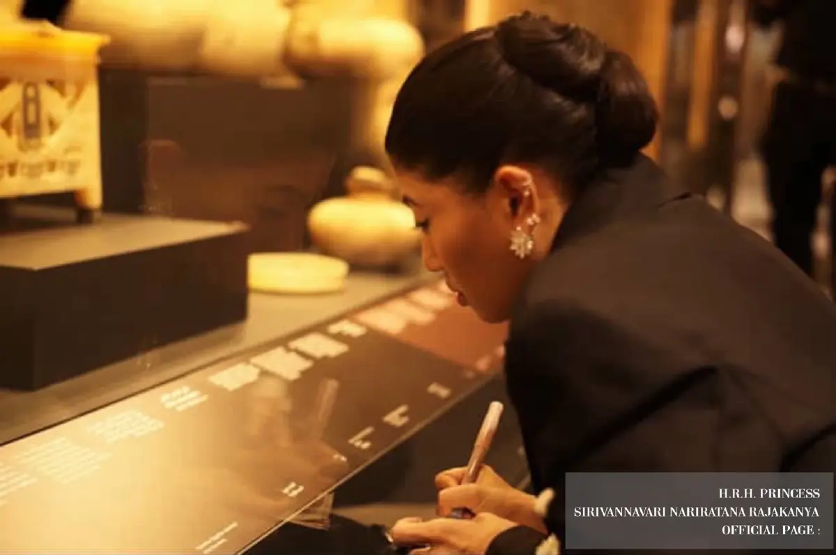 เจ้าฟ้าสิริวัณณวรีฯ ทอดพระเนตรพิพิธภัณฑ์อียิปต์แห่งใหม่ เป็นการส่วนพระองค์