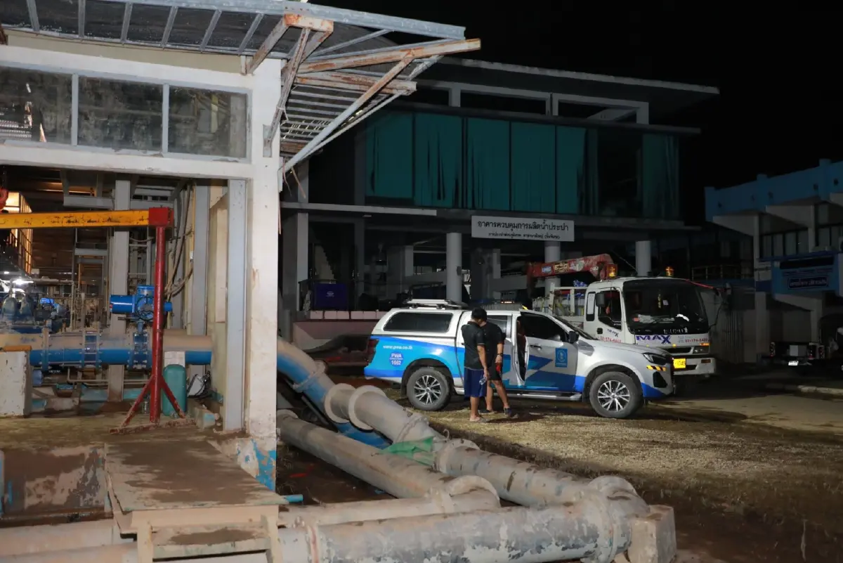 วิกฤตน้ำท่วมหาดใหญ่-สงขลา กปภ. เร่งฟื้นระบบผลิต ให้จ่ายน้ำได้