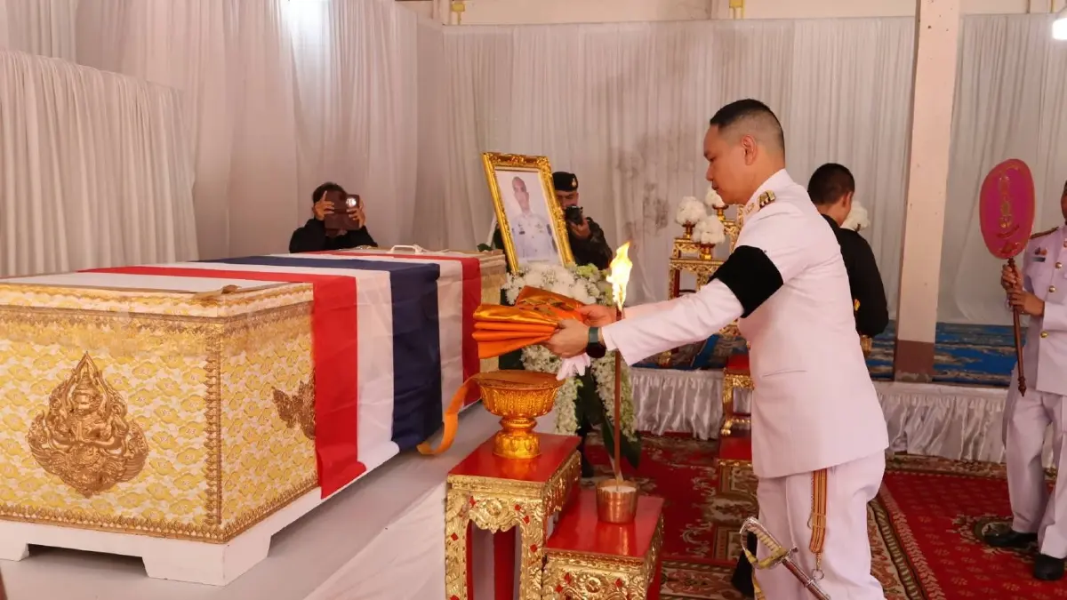 สมเกียรติทหารกล้า! ส่งร่าง 'ส.อ.กัมปนาท ทองแสง' กลับสู่มาตุภูมิ จ.ชัยภูมิ