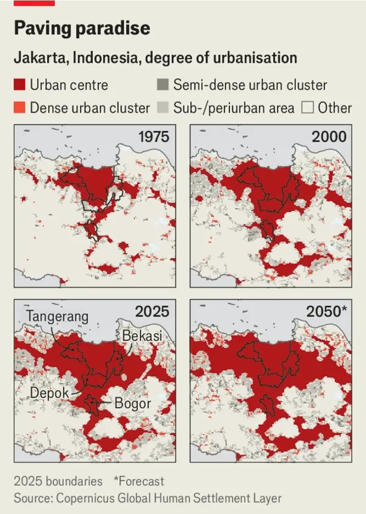 ถอดบทเรียน จาการ์ตา และ ธากา: เมืองขยายตัวแบบไร้ทิศทาง สู่ 'กับดักความยากจน' ที่แก้ยาก