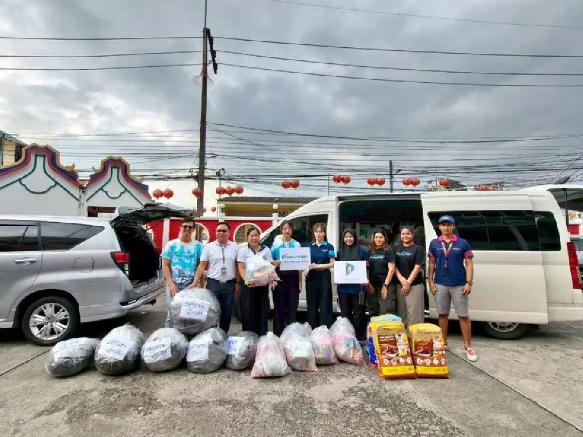พราว กรุ๊ป ร่วมสนับสนุนอุปกรณ์และสิ่งของจำเป็นเพื่อผู้ประสบภัยน้ำท่วมหาดใหญ่