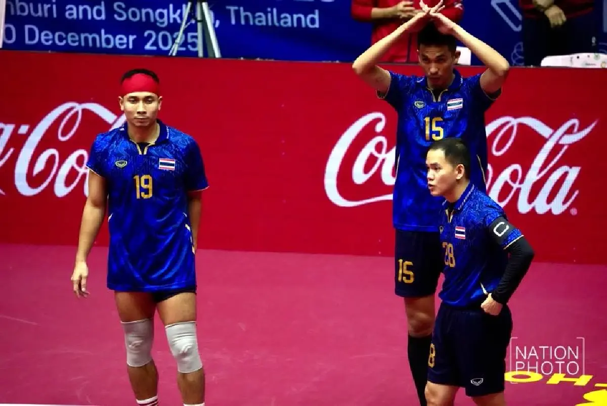 ตะกร้อไทย พ่าย เวียดนาม พลาดเหรียญทองซีเกมส์ทุกรายการในรอบ 20 ปี