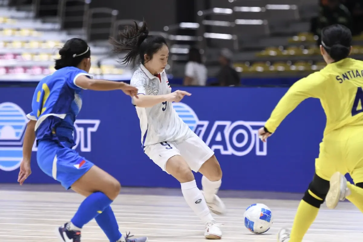 ฟุตซอลหญิงไทย ชนะ ฟิลิปปินส์ 5-0 คว้าเหรียญทองแดง ซีเกมส์ 2025