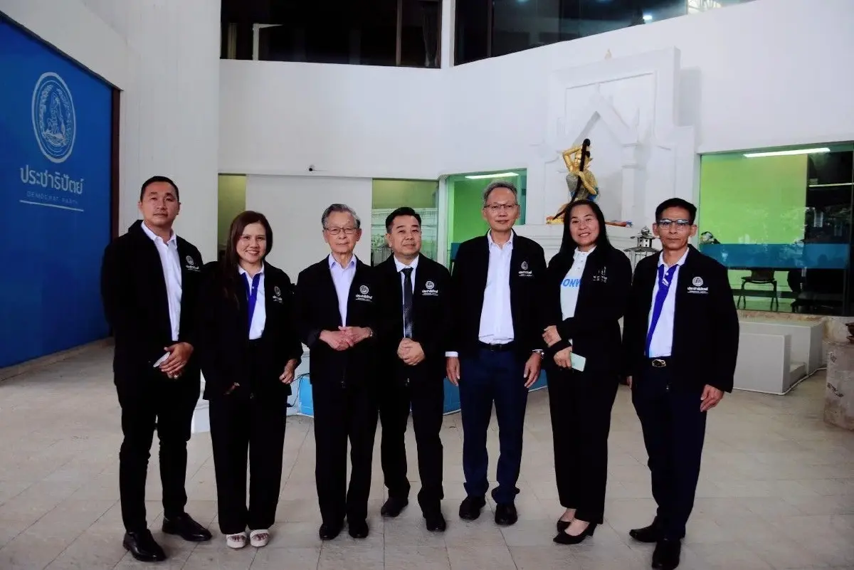 'เมฆินทร์' นำทัพผู้สมัครสส.ปชป. ภาคกลาง อบรมข้อกม.หวังปักธงทุกเขต