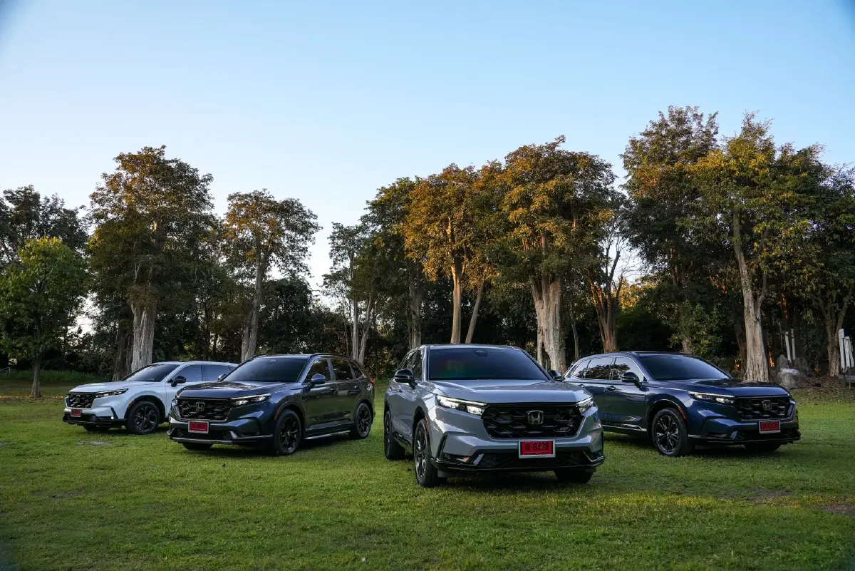 Honda CR-V ปรับไลน์อัพ ขับไว้ใจได้เหมือนเดิม นิ่ง ลุยโค้ง สนุก 