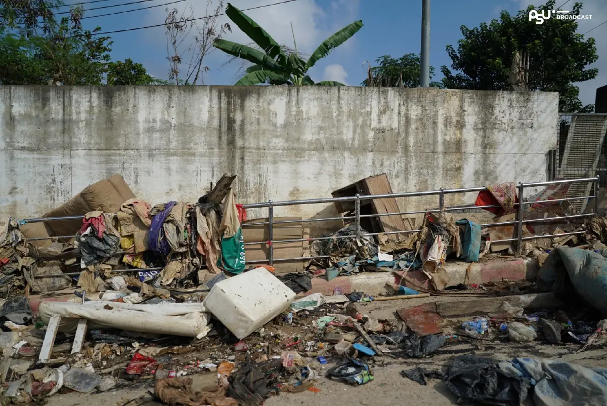กระทบ คนหาดใหญ่ อุโมงค์กัลยาณมิตร น้ำเน่า-ขยะเกลื่อน ผ่านไม่ได้