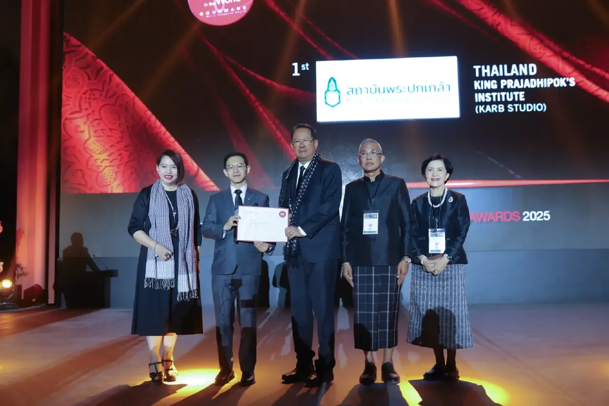 ไทยสร้างประวัติศาสตร์!คว้ารางวัล Gastrodiplomacy Gourmand Awards