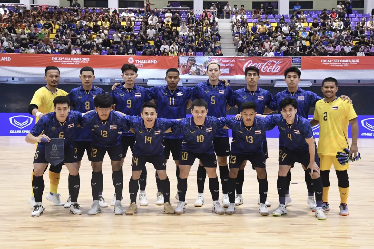 LIVE ถ่ายทอดสดฟุตซอล ทีมชาติไทย พบ อินโดนีเซีย ดูบอลสด ซีเกมส์ 2025