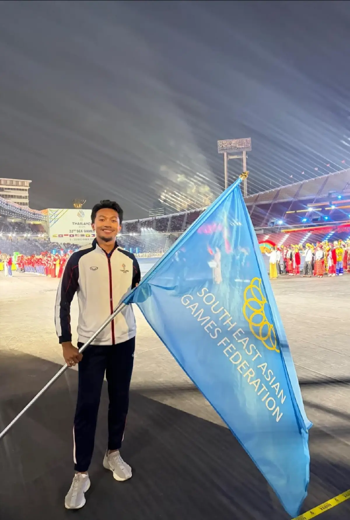 ถ่ายทอดสดกรีฑา ซีเกมส์ 2025 'เทพบิว ภูริพล' วิ่ง 100 เมตรชาย รอบชิงฯ