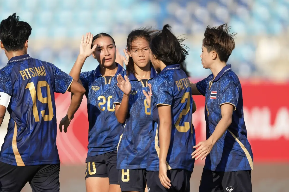 ผลบอล 'ฟุตบอลหญิงไทย' ชนะ 'อินโดนีเซีย' 2-0 คว้าเหรียญทองแดง ซีเกมส์ 2025