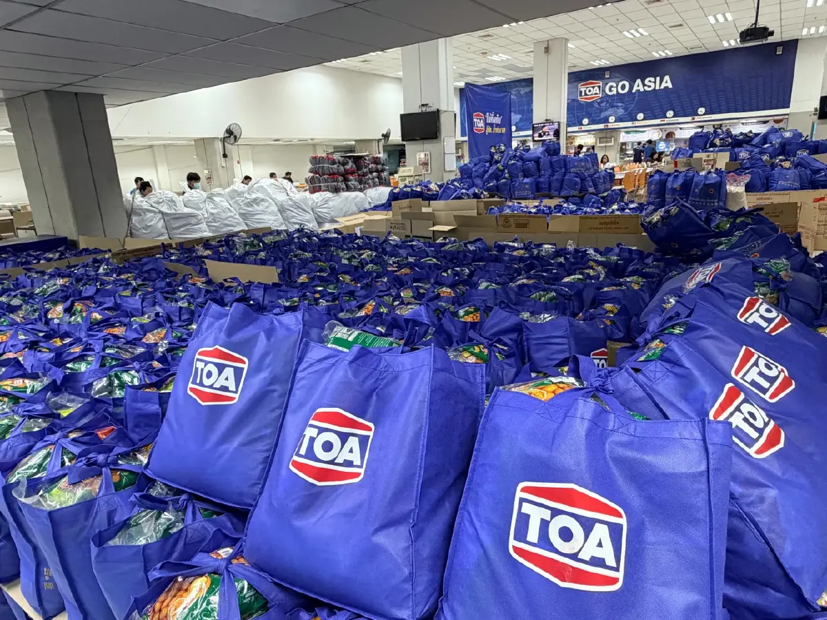 TOA ไม่ทิ้งกัน รวมพลัง ‘ทีโอเอ อาสา’ เดินหน้าฟื้นฟูชาวใต้หลังน้ำลด