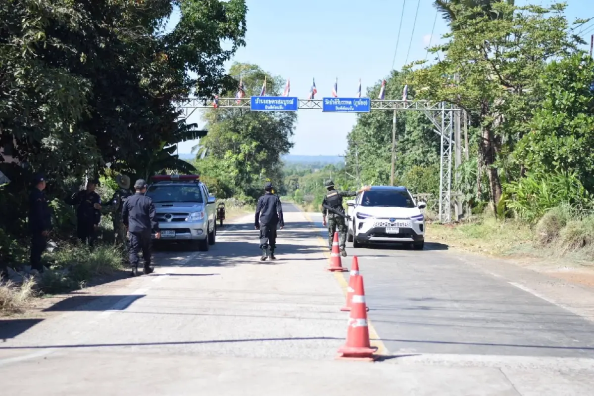 อ.น้ำยืน ตั้งจุดสกัด-ลาดตระเวนเข้ม 24 ชม. รับมือสถานการณ์ชายแดน