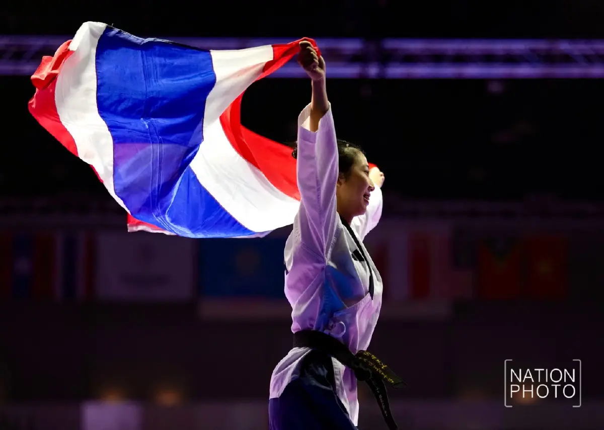 นาโน วัชรกุล เทควันโดหญิง คว้าเหรียญทองแรกให้ทัพไทย ซีเกมส์ 2025