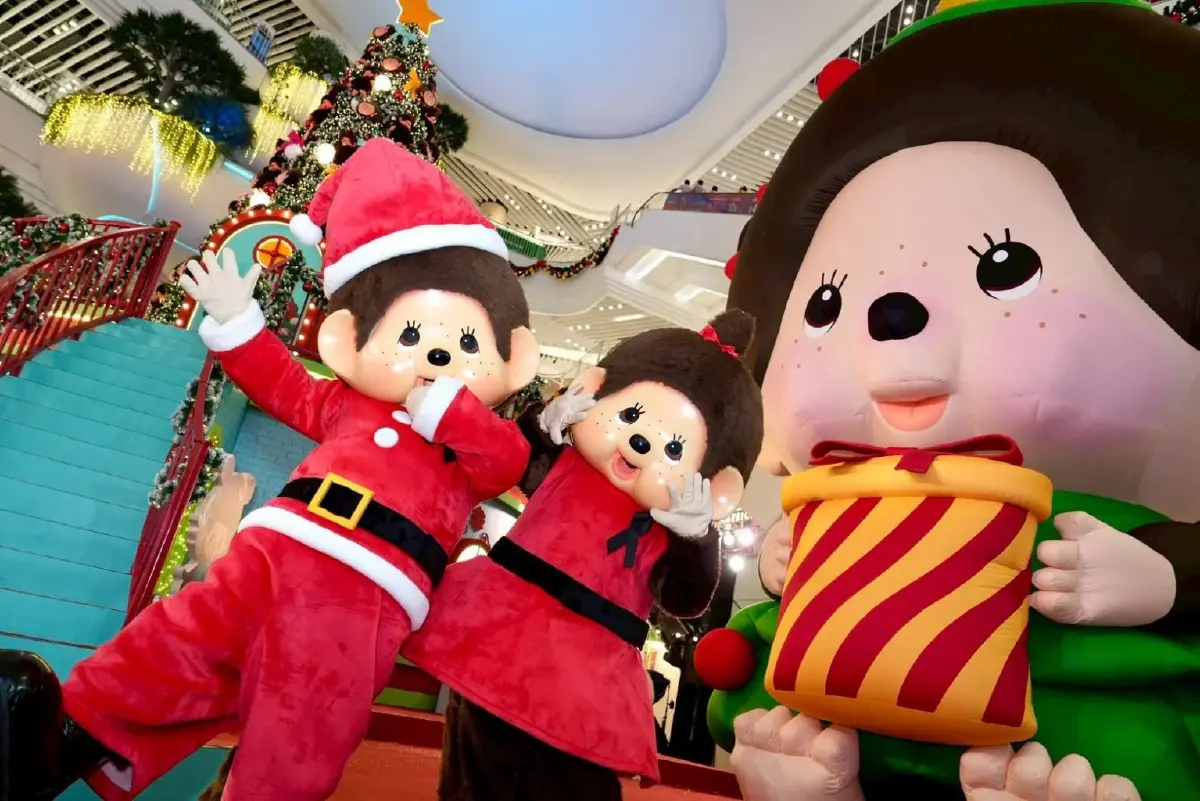 MONCHHICHI CHRISTMAS TOWN เปิดตัวครั้งแรกในอาเซียนที่เดอะมอลล์บางกะปิ
