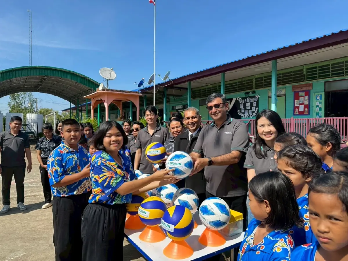 บี.บราวน์ เดินหน้าแผนพัฒนาสังคมปี 68 ผนึก CSR Club สร้างผลลัพธ์ยั่งยืน