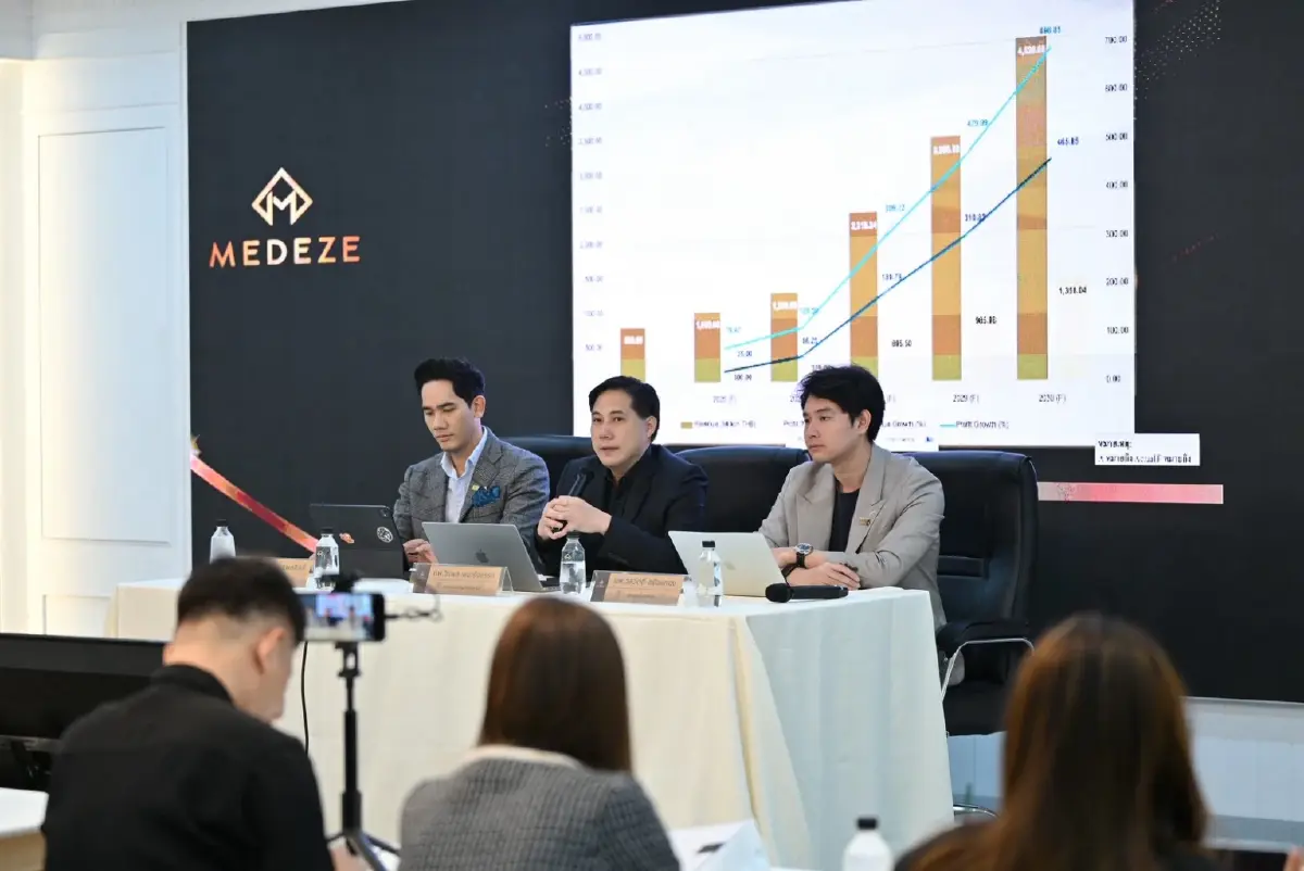 MEDEZE พลิกเกมสุขภาพจาก Biobank สู่ Biopharma ปั้น Health Economy ตั้งเป้าโต 25% ภายในปี 2569