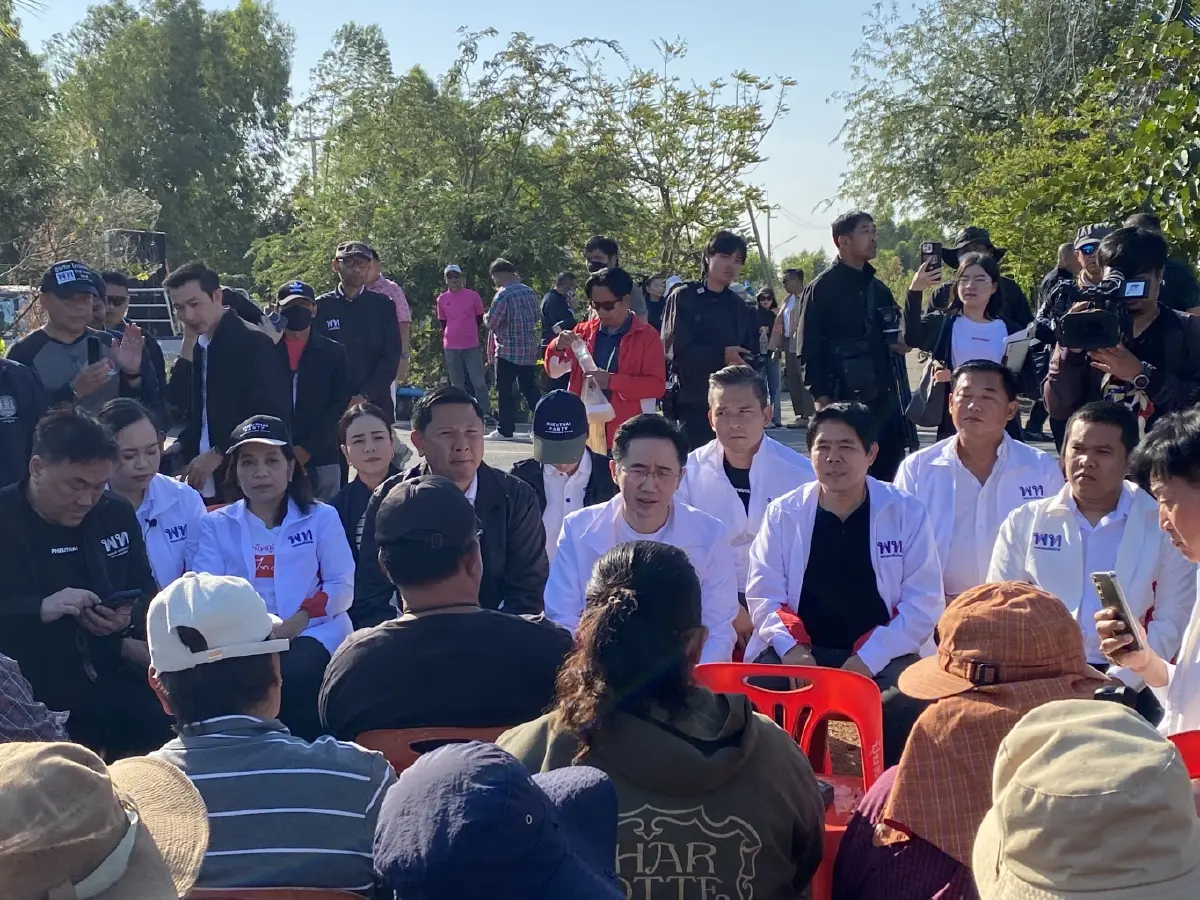 ‘เพื่อไทย’ ชูประกันกำไรสินค้าเกษตร เปิดตัว ‘ยศชนัน’ ที่อยุธยา