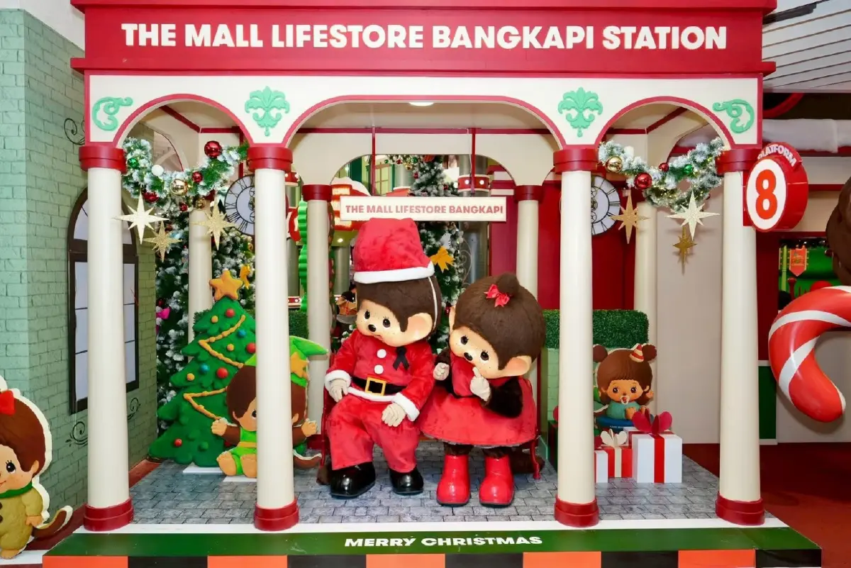 MONCHHICHI CHRISTMAS TOWN เปิดตัวครั้งแรกในอาเซียนที่เดอะมอลล์บางกะปิ