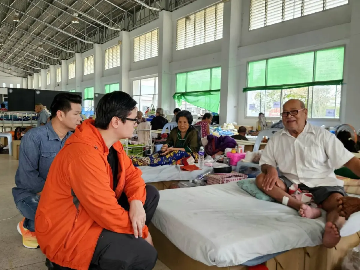 'โรม' เยี่ยมศูนย์อพยพ จ.สระแก้ว หลายคนไม่มั่นใจกลับสู่ชีวิตปกติ