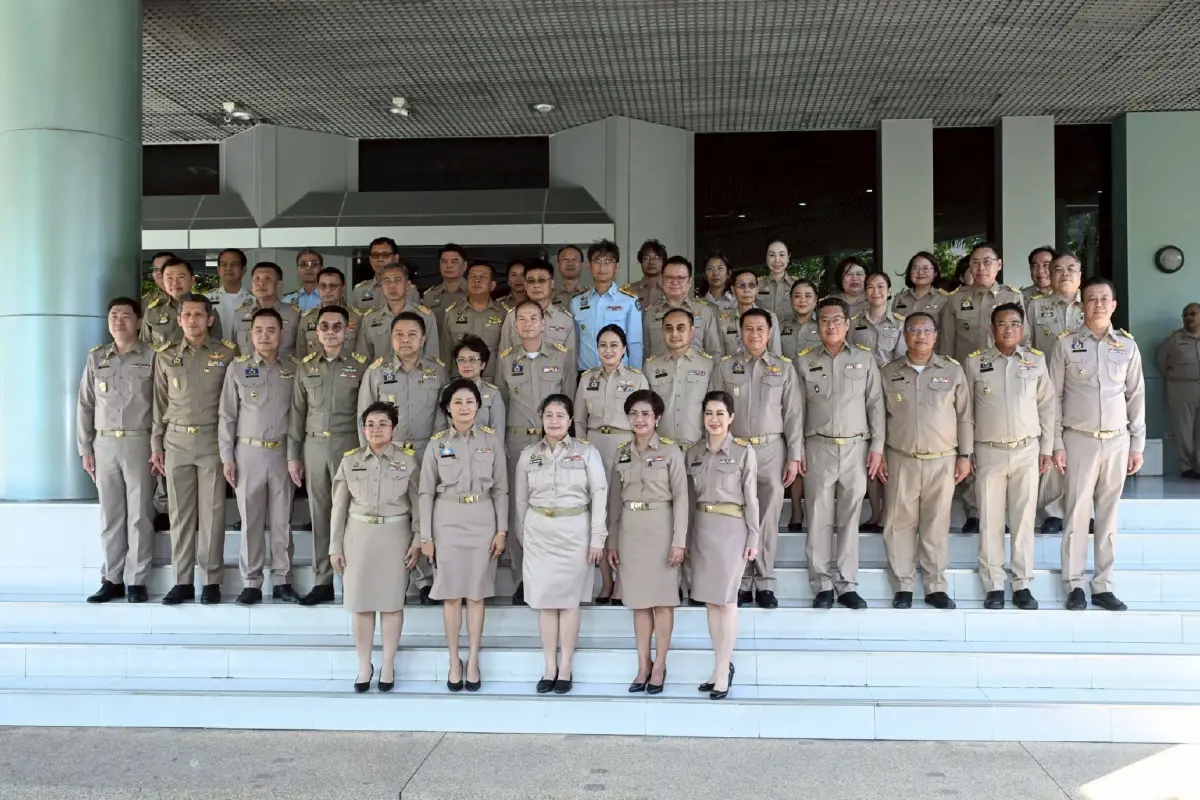 แห่รับ 'รวีวรรณ ภูริเดช' เข้ารับตำแหน่งวันแรก ปลัด ทส. คนใหม่
