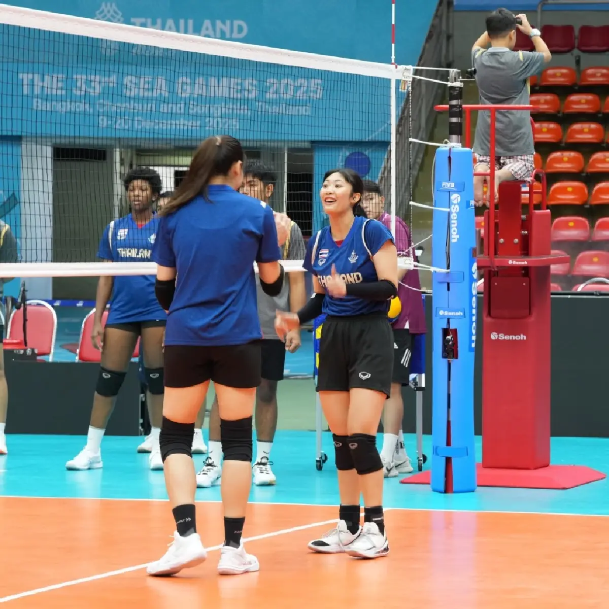 LIVE ถ่ายทอดสดวอลเลย์บอลหญิง 'ทีมชาติไทย พบ สิงคโปร์' ซีเกมส์ 2025